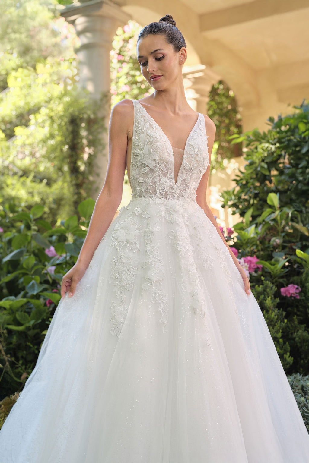 Wedding Dress | Andrea & Leo Wl064 Deep V