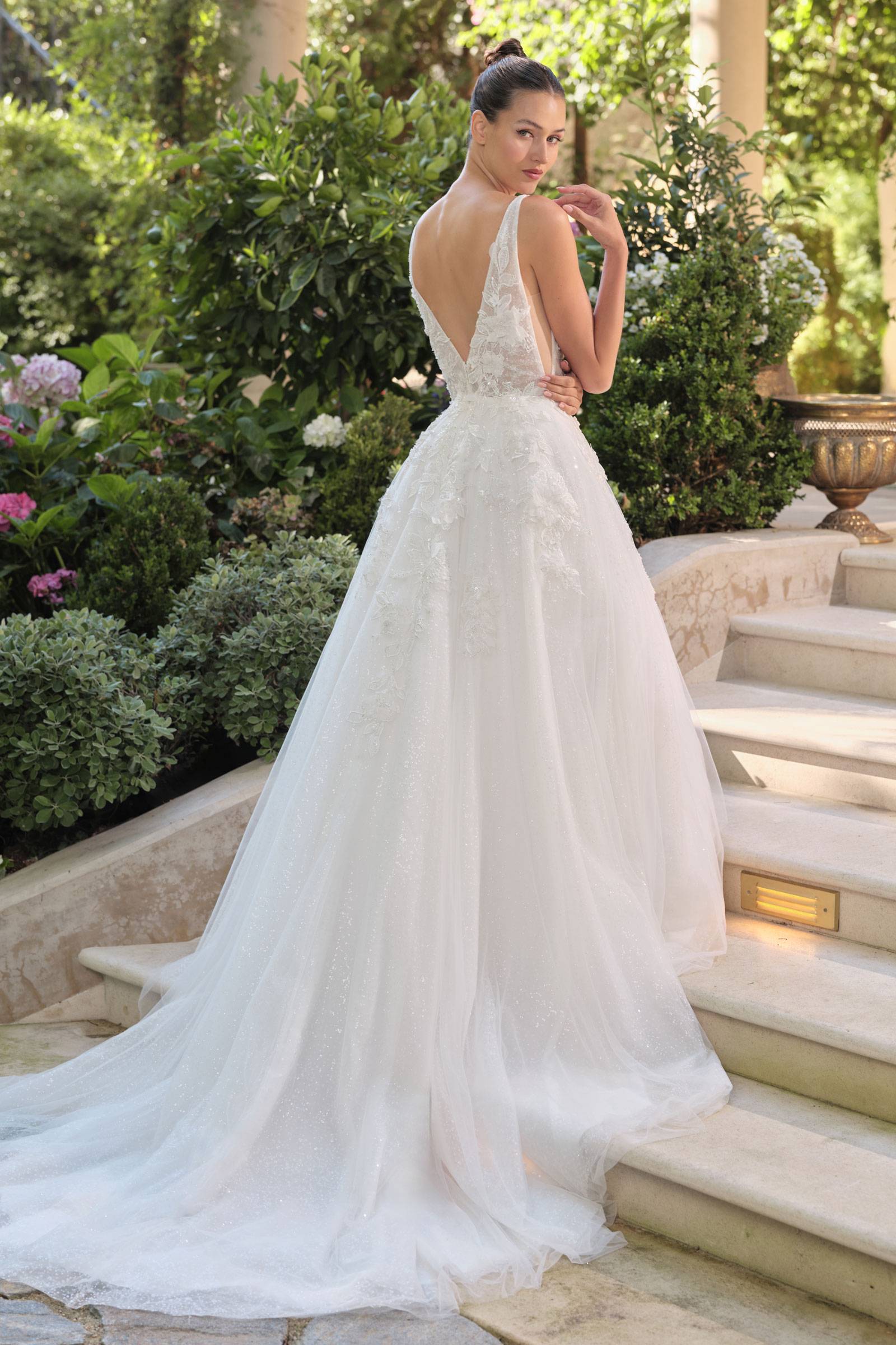 Wedding Dress | Andrea & Leo Wl064 Deep V