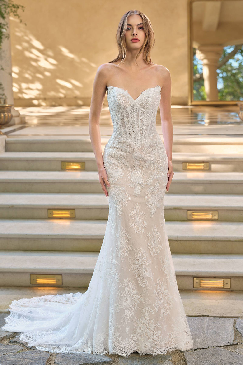 Wedding Dress | Andrea & Leo Wl071 Fit and Flare Lace