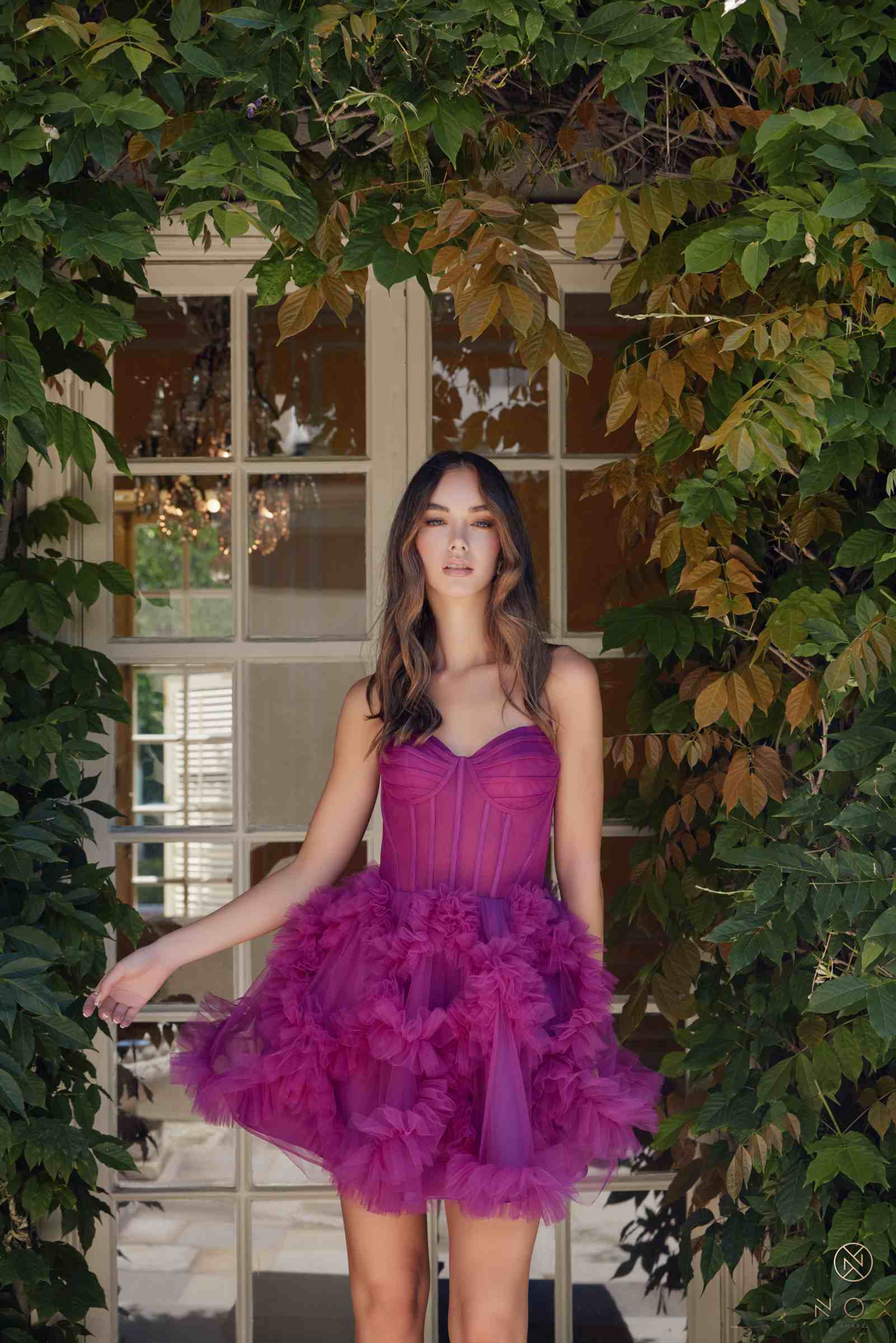 Dress | Nox Anabel Y859 Dress Strapless Sweetheart