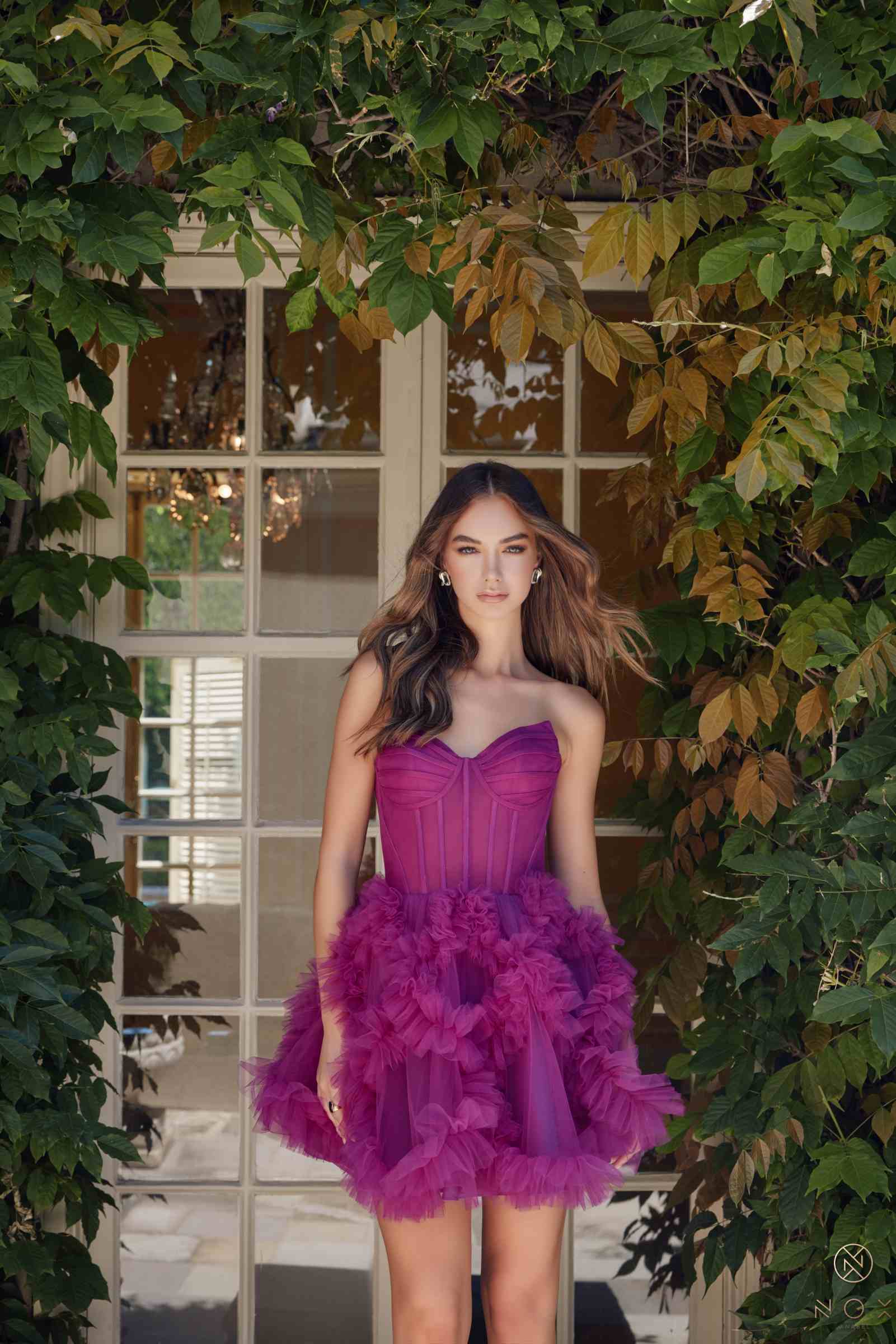 Dress | Nox Anabel Y859 Dress Strapless Sweetheart