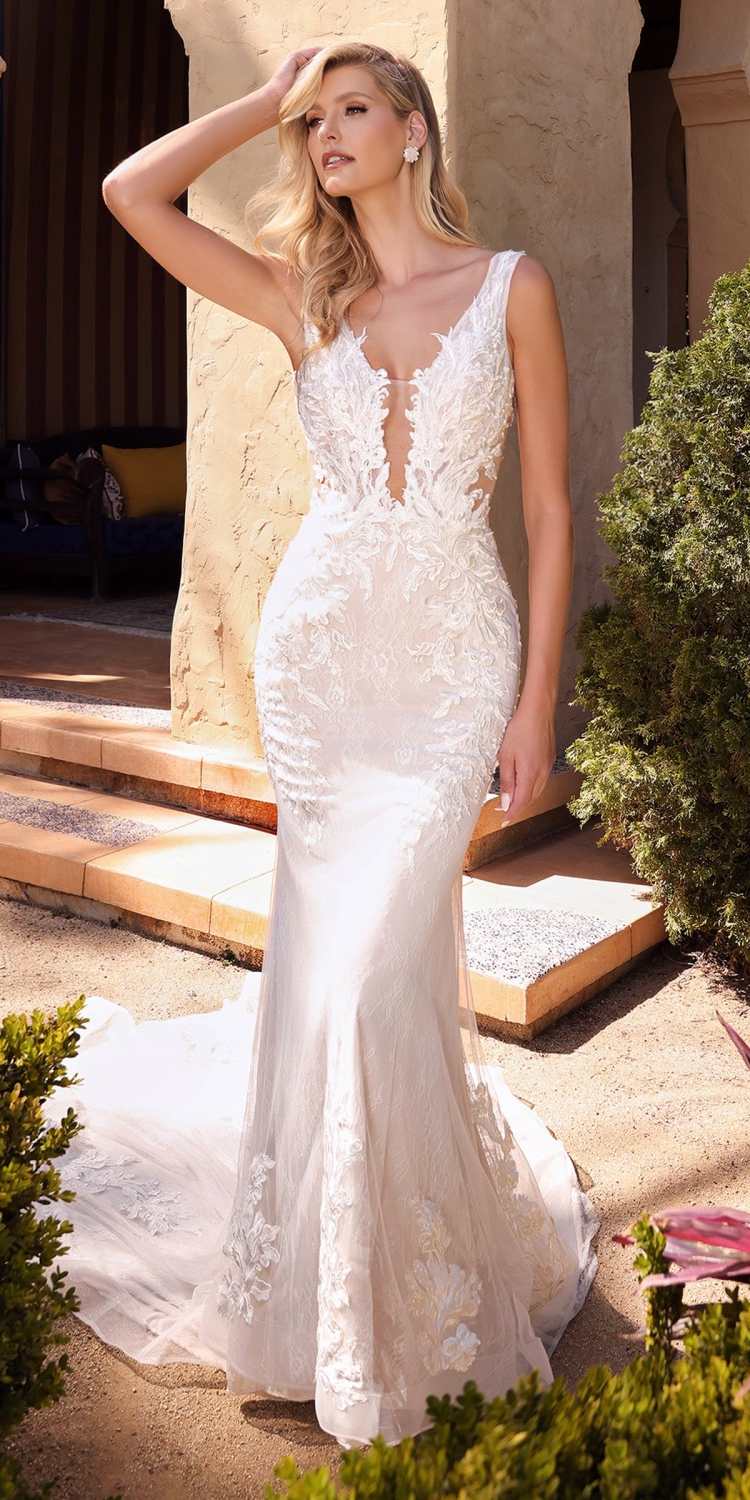 Andrea & Leo A1072W Avery Lace Wedding Gown is a wedding gown suited for weddings, bridal events, ceremonies, and formal celebrations. It offers supplier-listed styling details with formalwear appeal for Honey Badger Books shoppers.