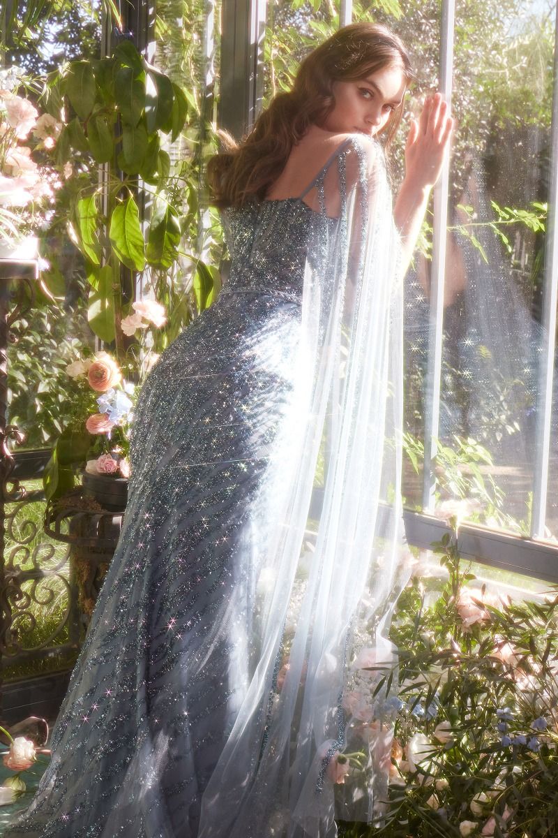 Nightgown | Glimmering Beaded Sheath Gown