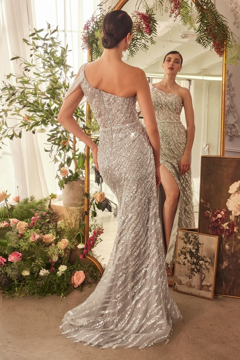 Nightgown | Glimmering Beaded Sheath Gown