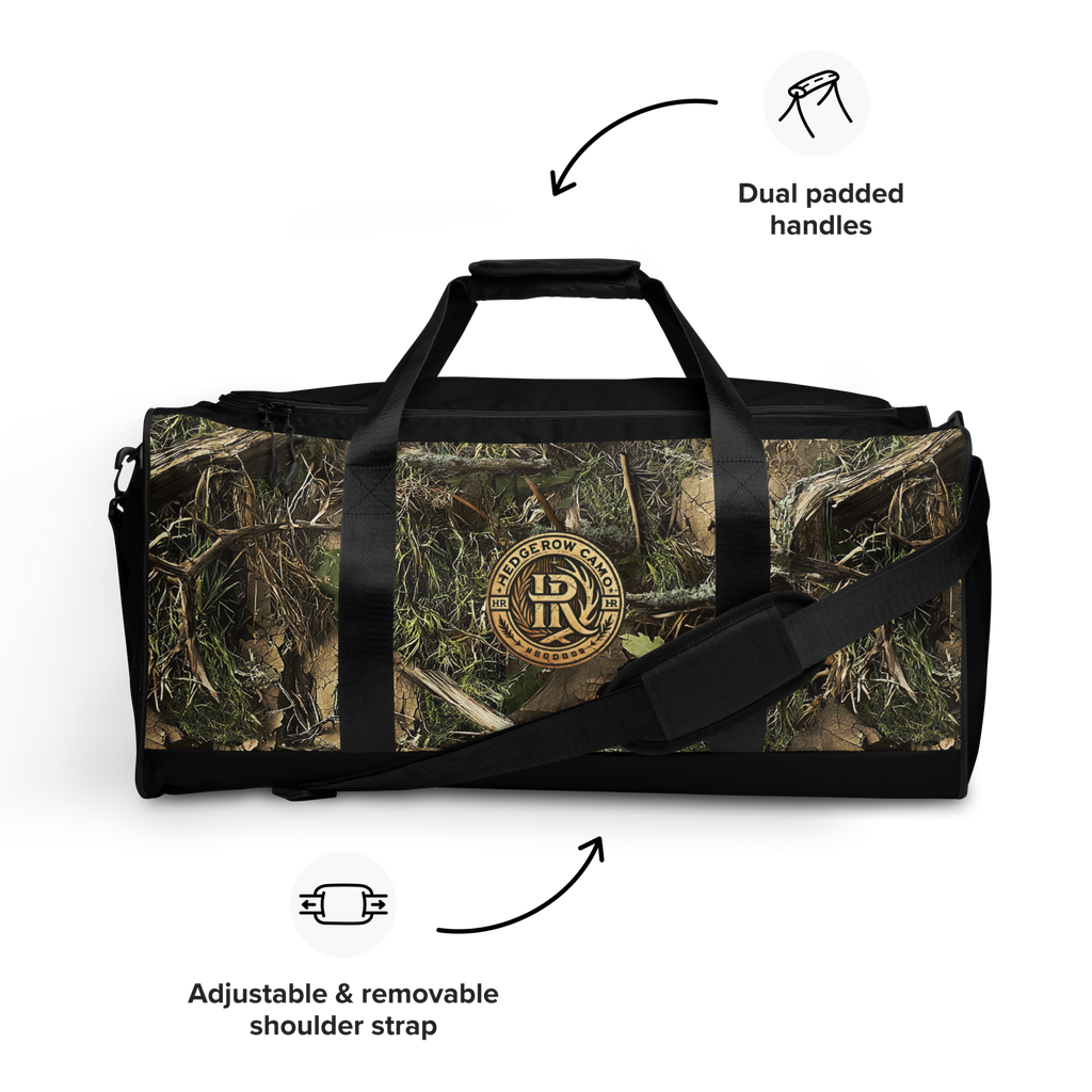 HedgeRow Camo Duffle bag
