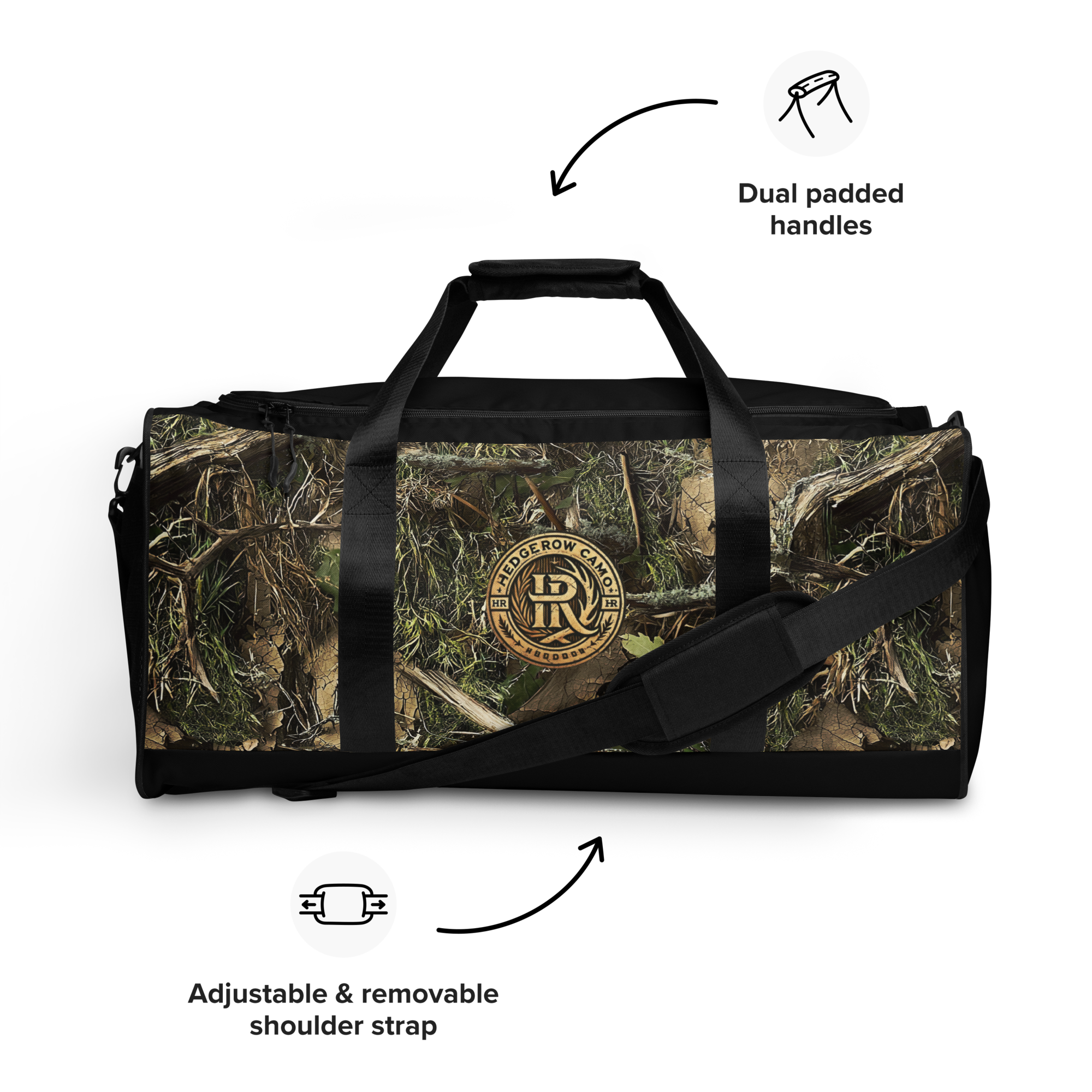 HedgeRow Camo Duffle bag