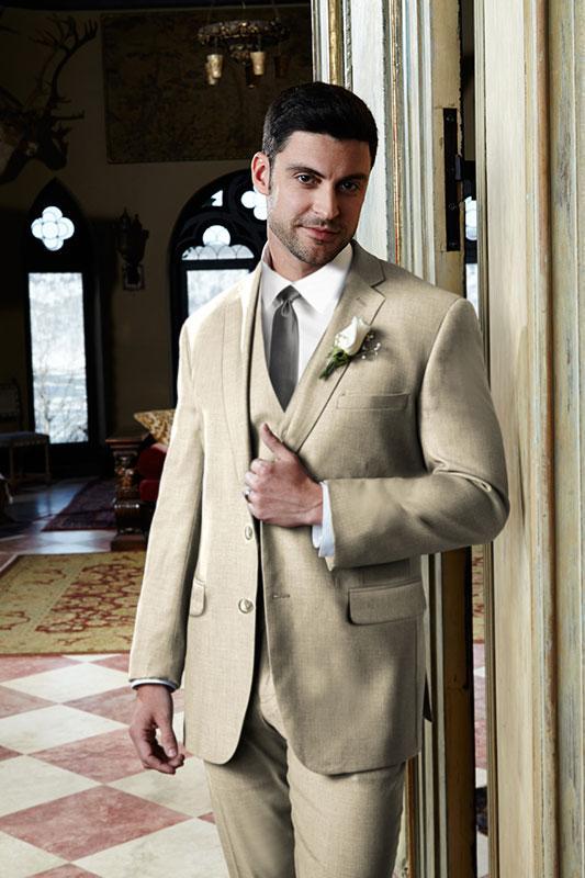 Men's Suit | "aspen" Tan Suit Jacket Notch (separates)