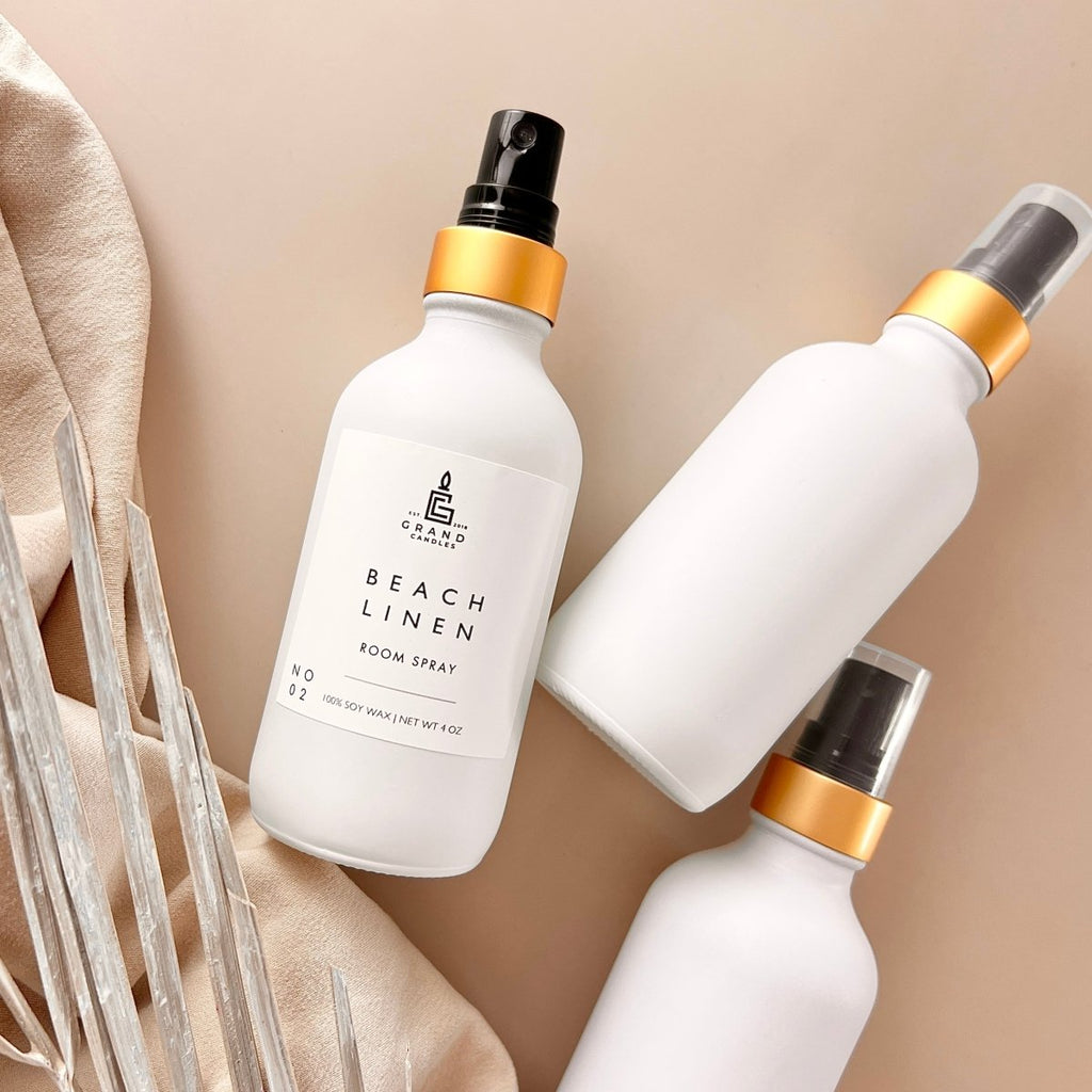Beach Linen Room & Linen Spray is a Honey Badger Books & Boutique home fragrances selected for a clear product fit, gift-ready presentation, and everyday usefulness. Sourced from Grand Candles, it is categorized for shoppers looking for home fragrances without mixing unrelated apparel, book, food, pet, or home-decor signals. Best-fit category: Home & Garden > Decor > Home Fragrances. This description supports Amazon and marketplace search while keeping the product identity accurate and specific.