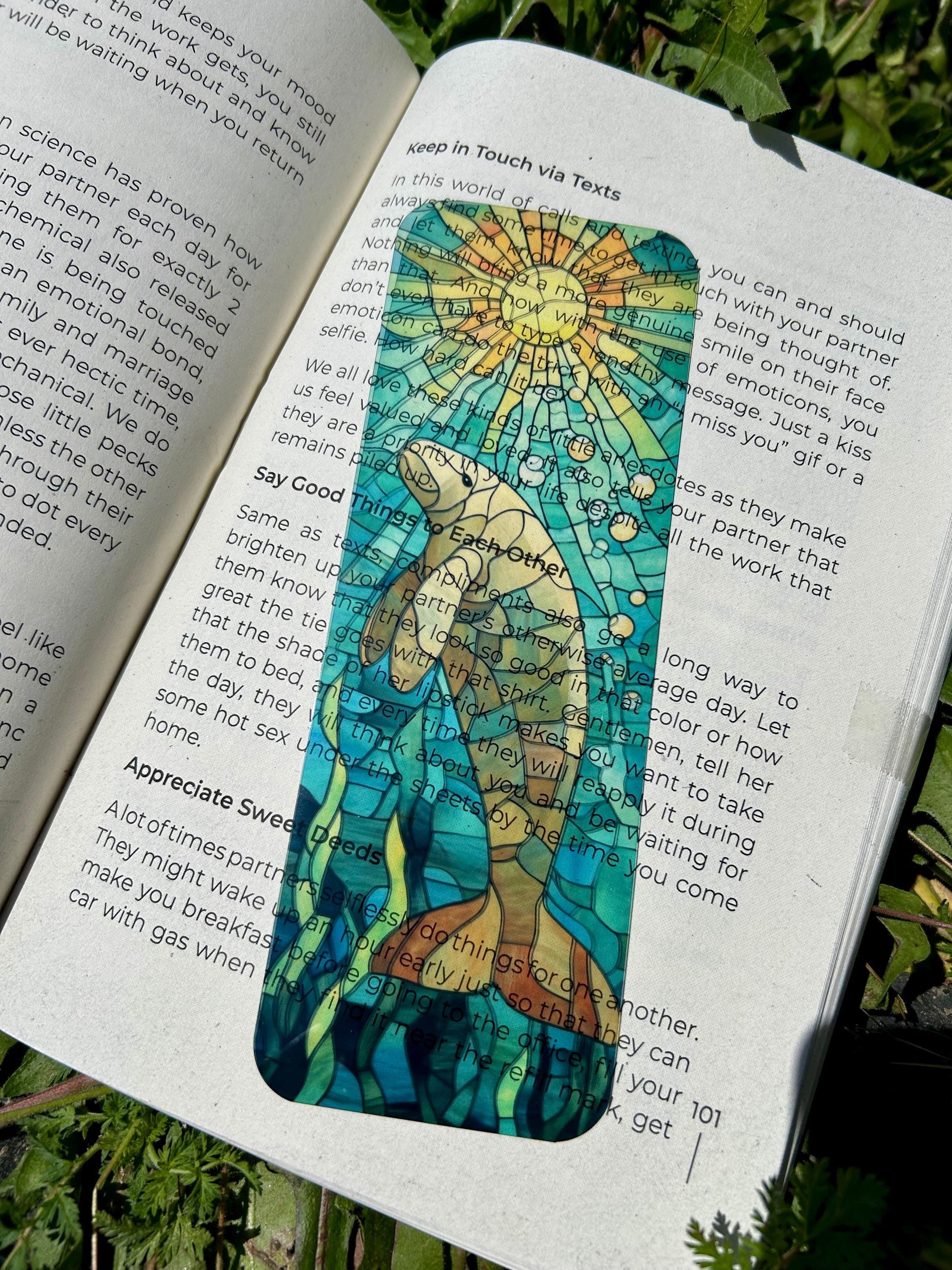 Bookmark | Manatee Lovers Bookmark