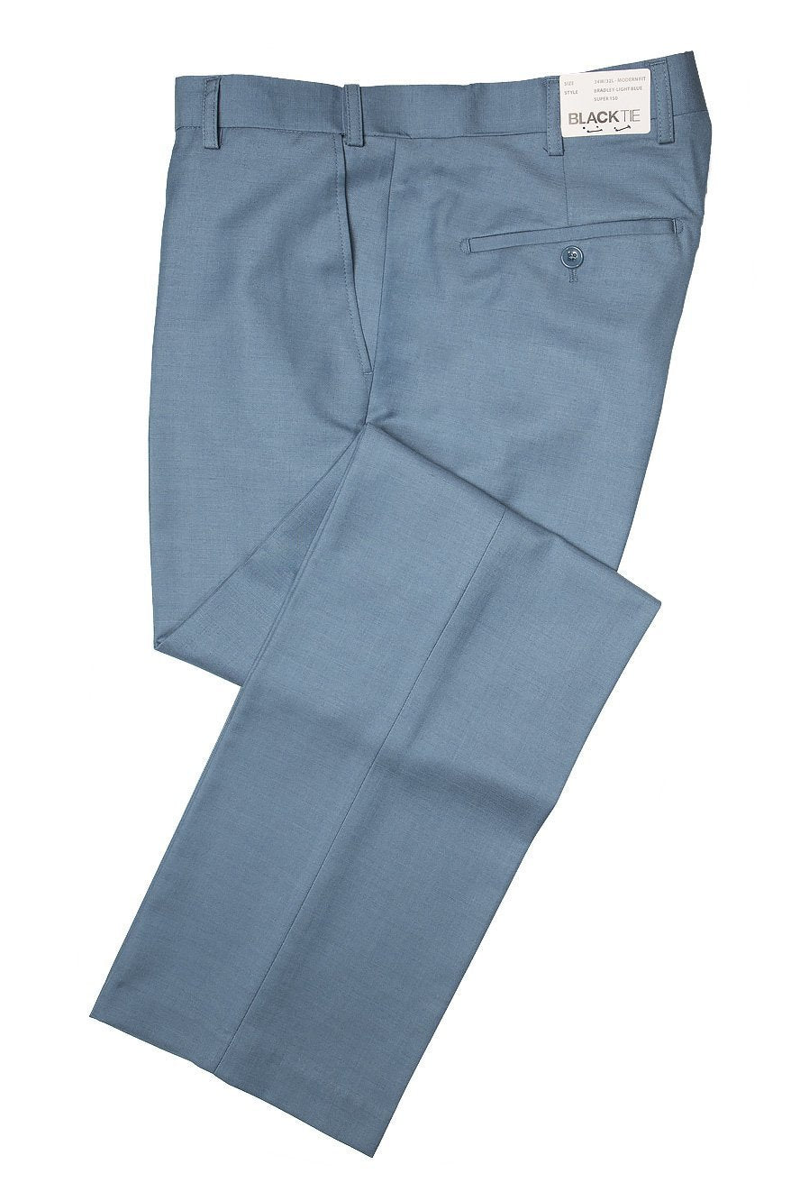 "Bradley" Light Blue Luxury Wool Blend Suit Pants is a men’s formal pants suited for weddings, galas, and black-tie events. It offers wool blend tailoring with practical, gift-ready appeal for Honey Badger Books shoppers.