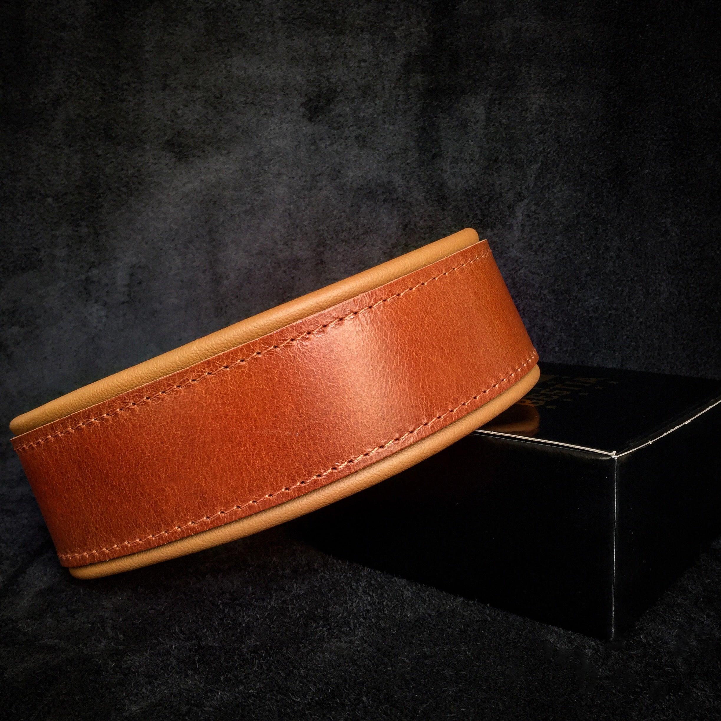 Plain Style Collar Brown