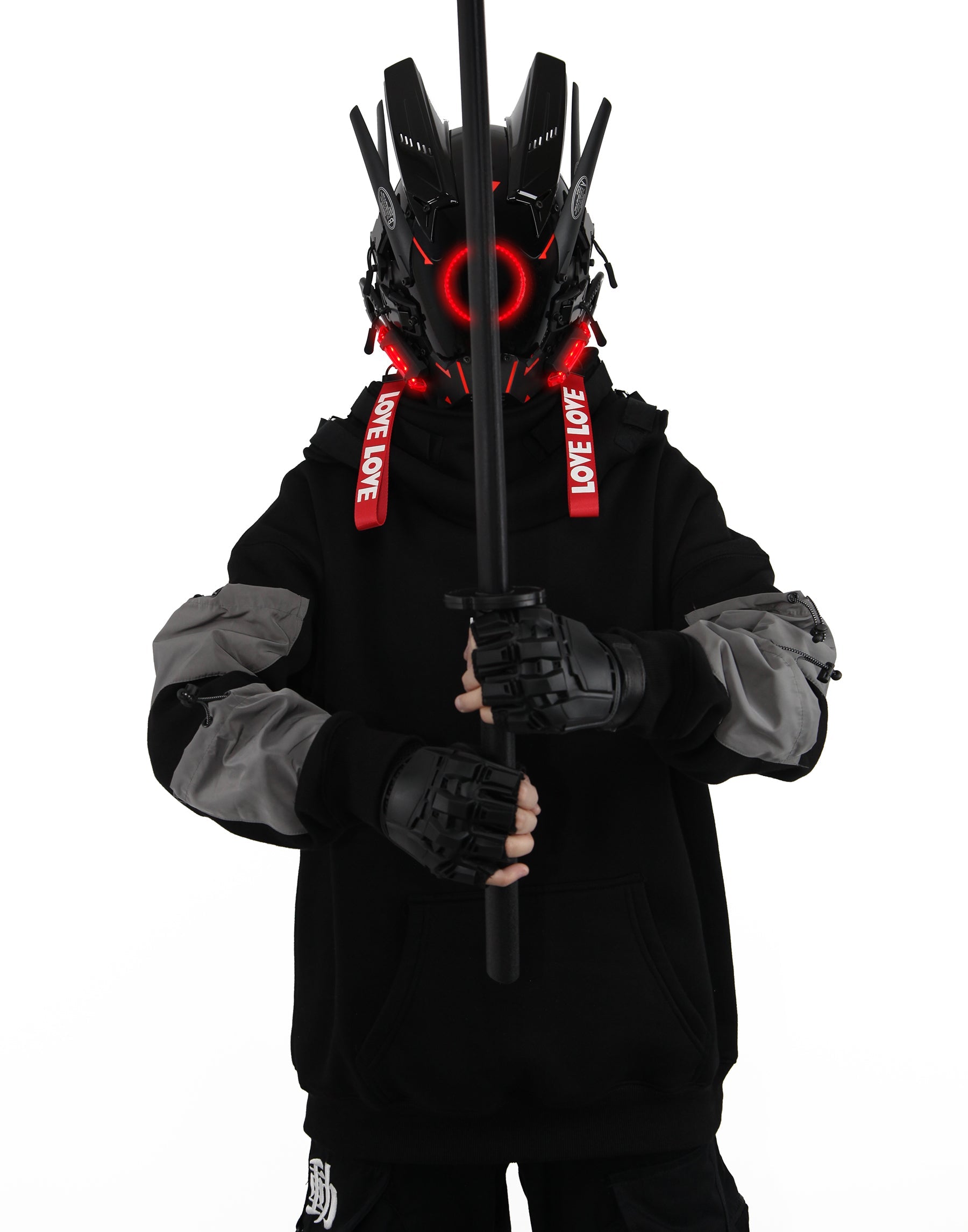 B Ci Red Tech Mask