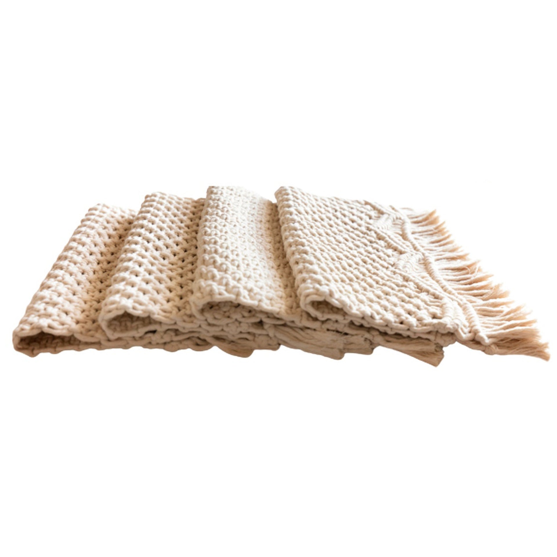 Mantel Individual Tejido a Mano Tapis Bohemio