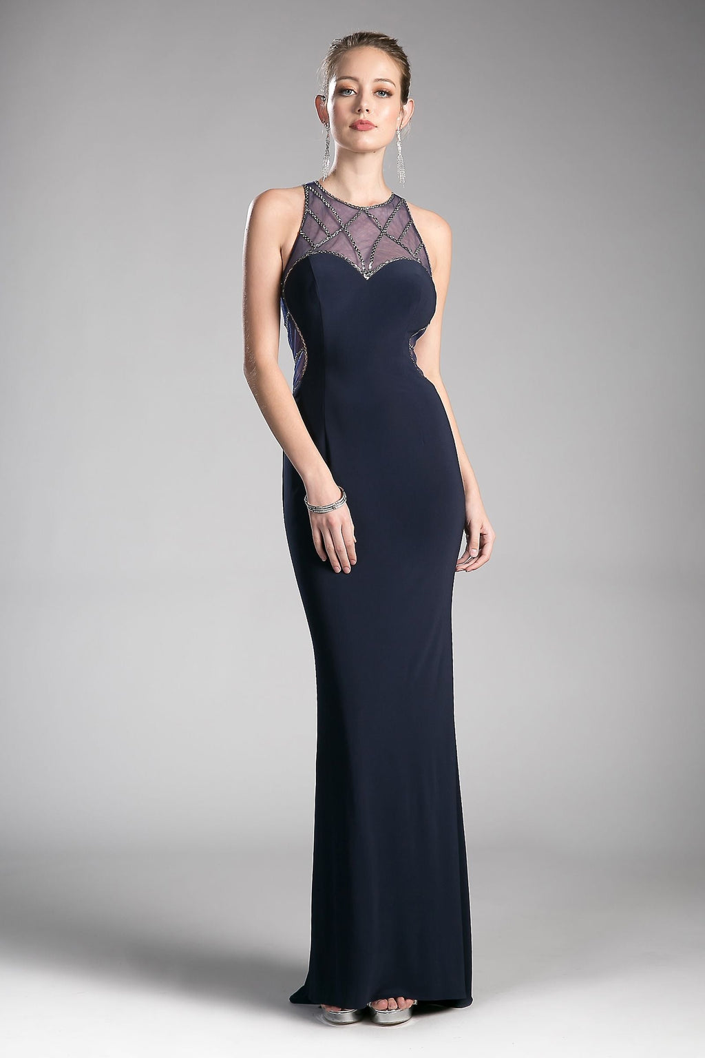Fitted stretch jersey gown with beaded illusion details and sweetheart neckline. is a women's formal dress selected for formal events, cocktail parties, weddings, dinners, photo occasions, and evening plans. Design details are based on the product title and available listing information. It helps customers compare style, fit, fabric, occasion, season, and available variant options before purchase.