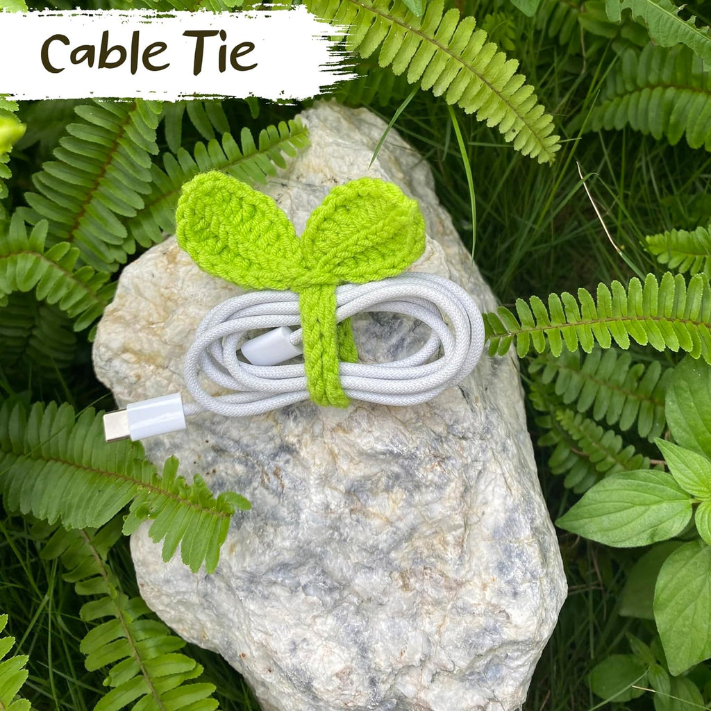 Crochet Leaf Sprout