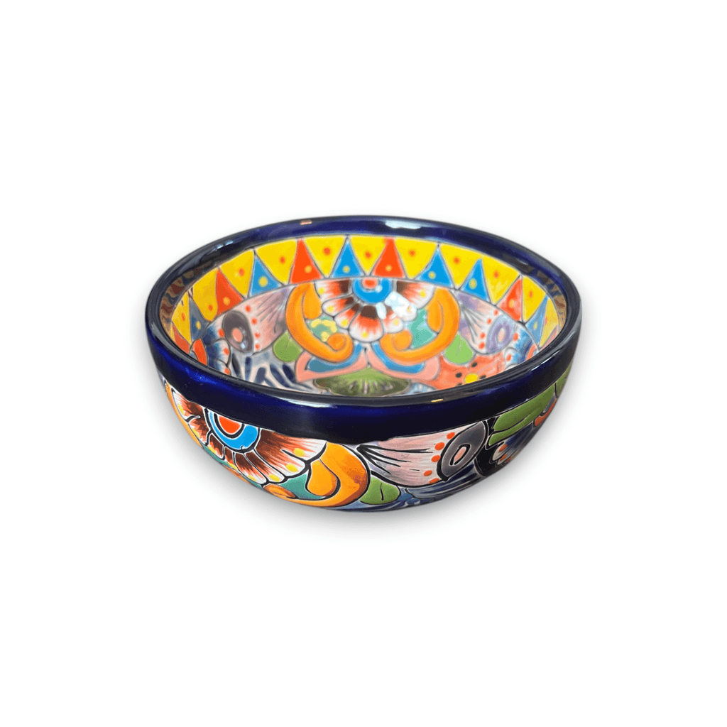 Talavera Bowl | 5" Colorful Talavera Ceramic Bowl