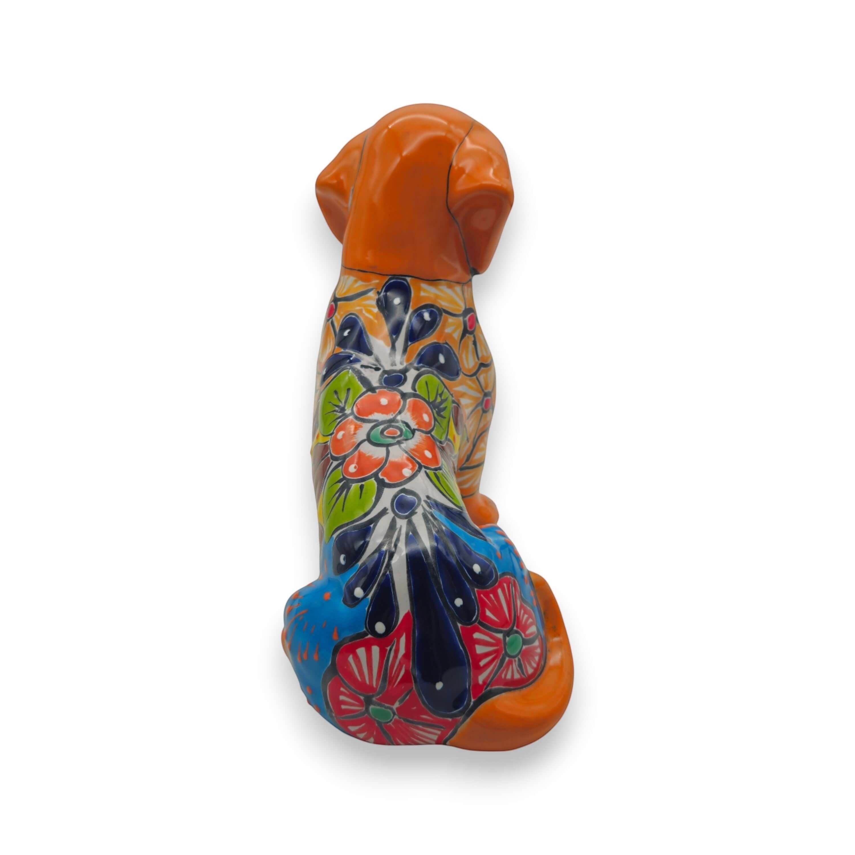 Talavera Statue | Colorful Talavera Dachshund