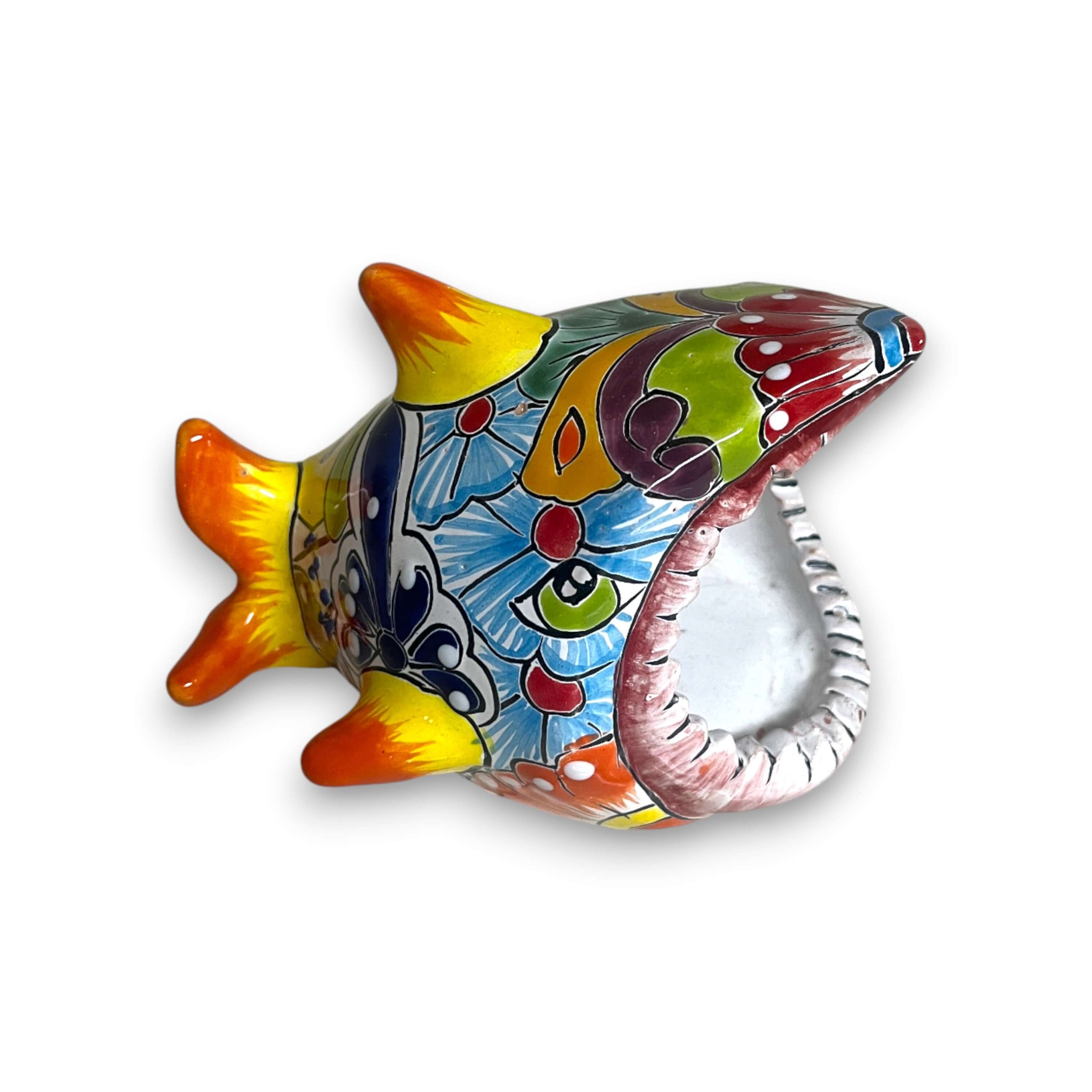 Soap | Colorful Talavera Shark Soap Dish