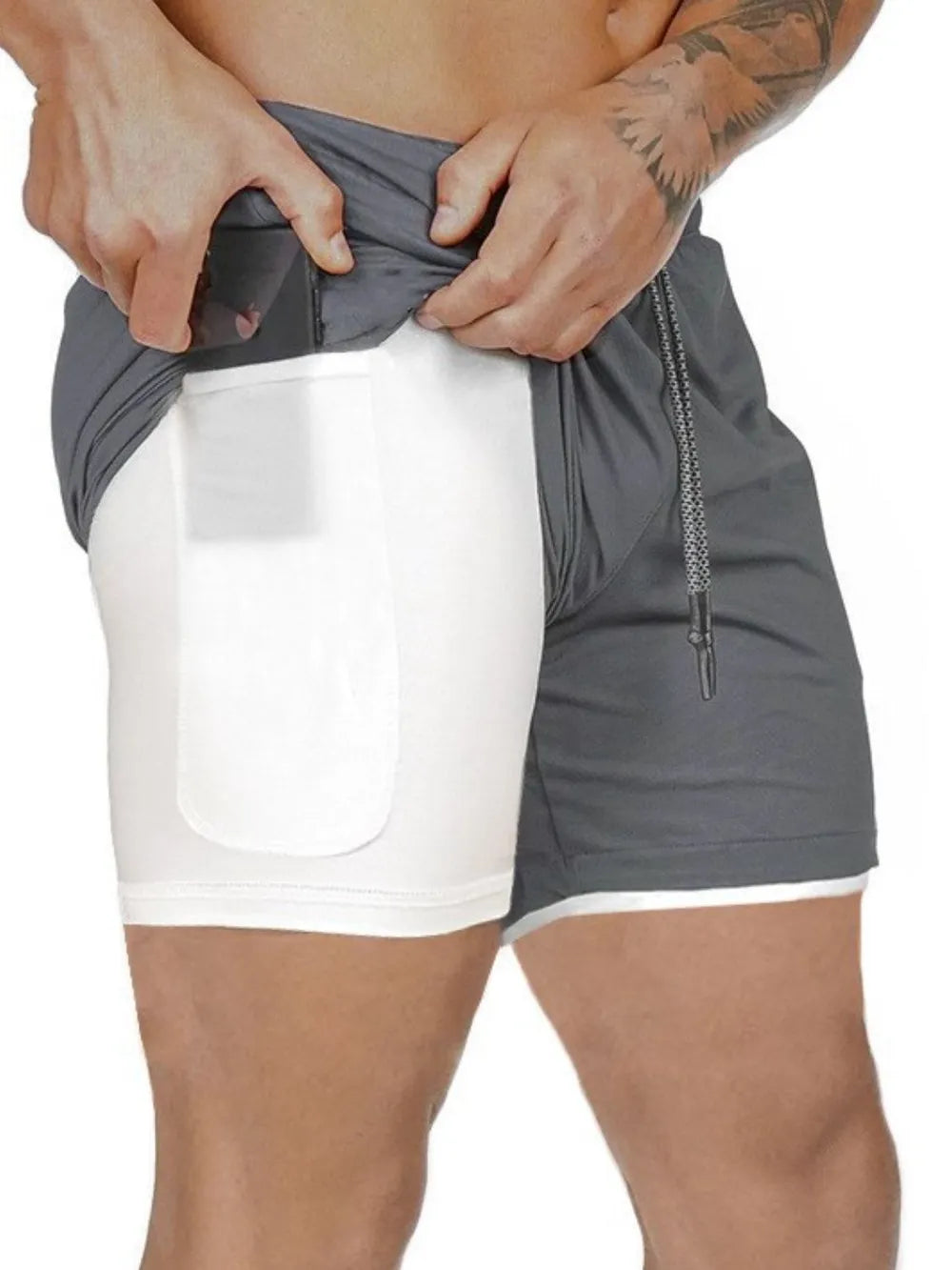 Men's Drawstring Active Shorts