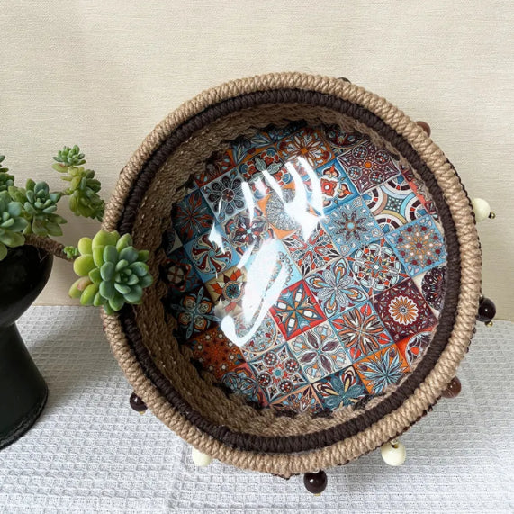 手編み麻紐製品