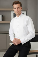 Men's Shirt | "david" White Wingtip Tuxedo Shirt