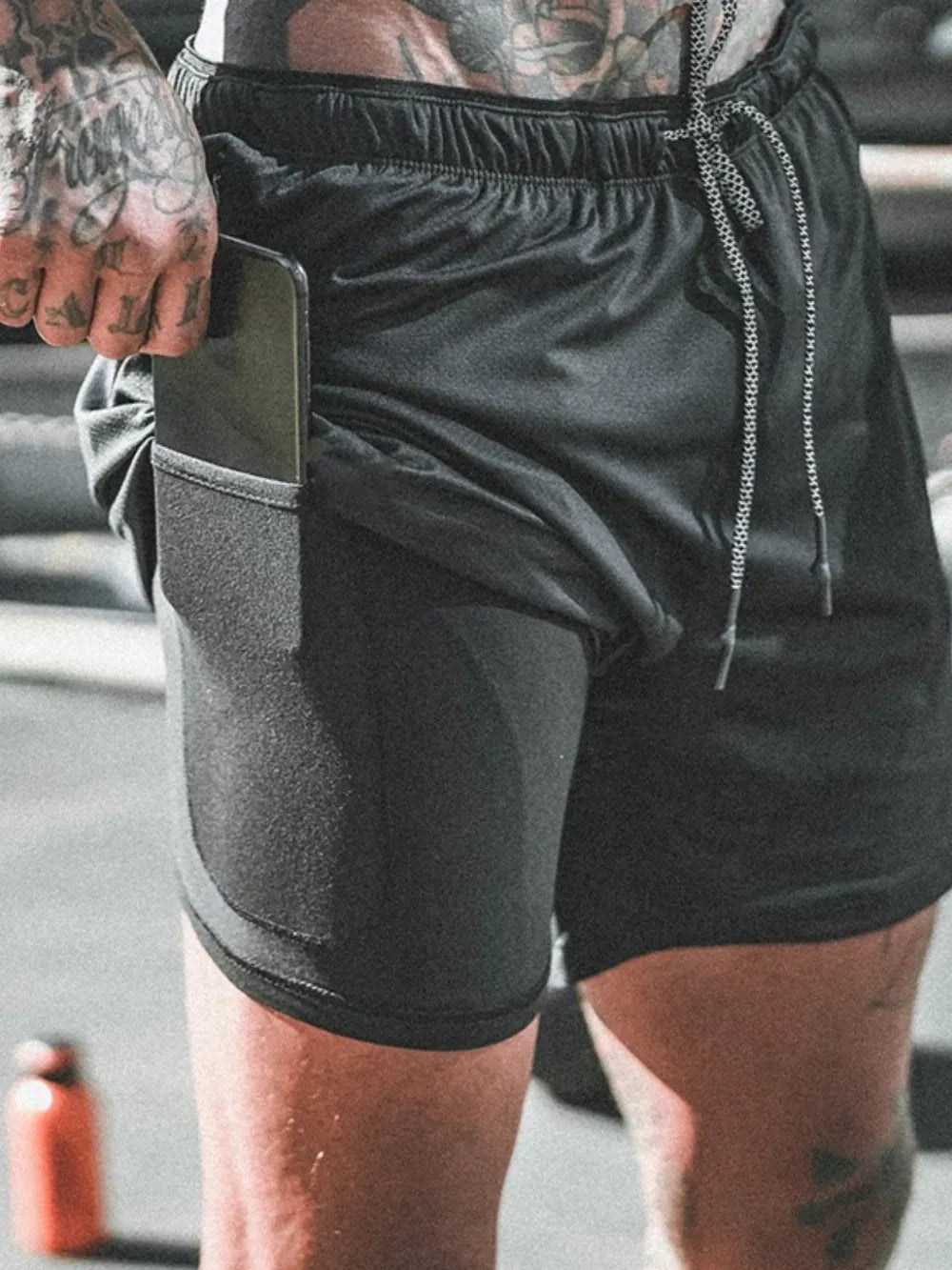 Men's Drawstring Active Shorts