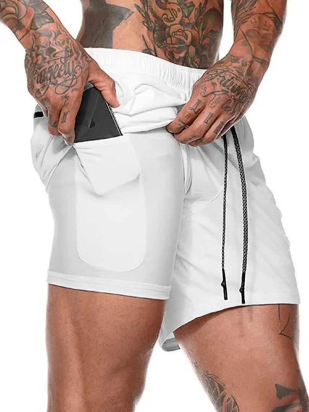 Men's Drawstring Active Shorts