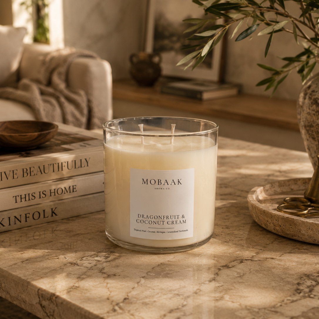Candle | Dragonfruit + Coconut Cream Candle