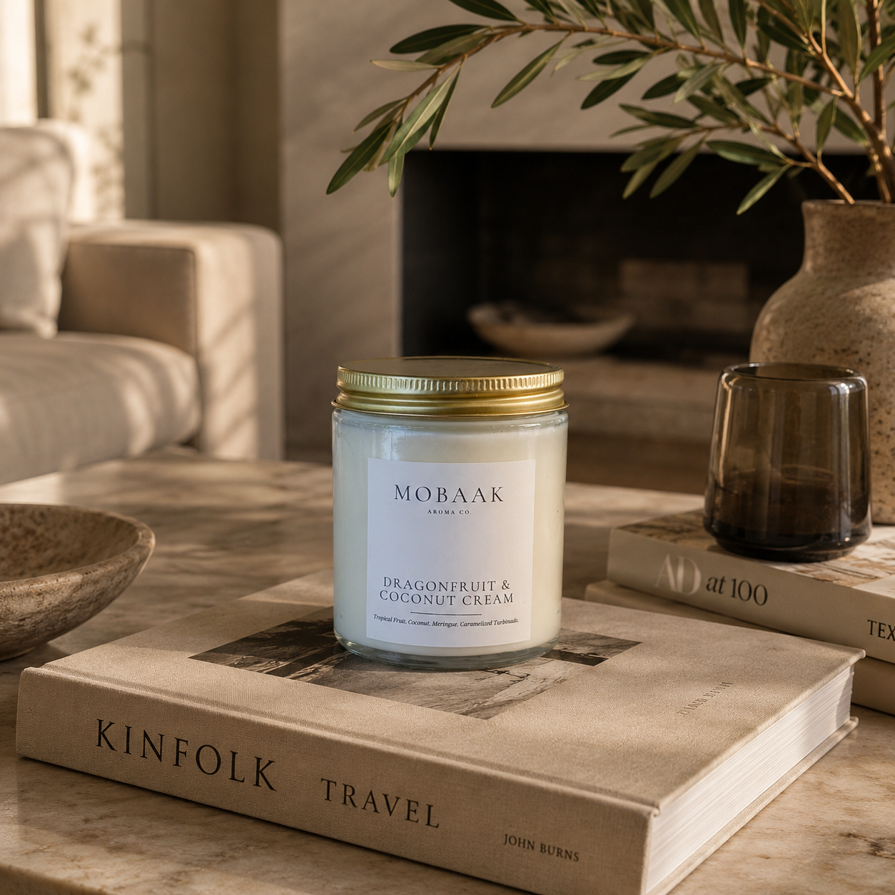 Candle | Dragonfruit + Coconut Cream Candle