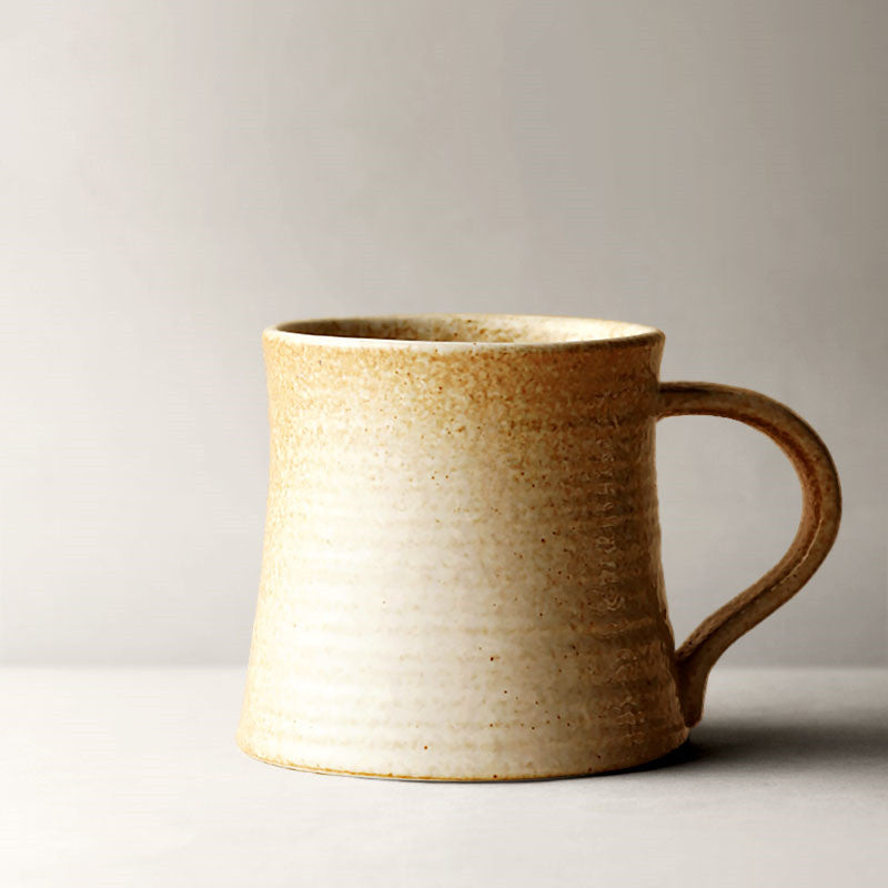 Taza de Cerámica Retro Taza de Café Hogar Simple Pareja