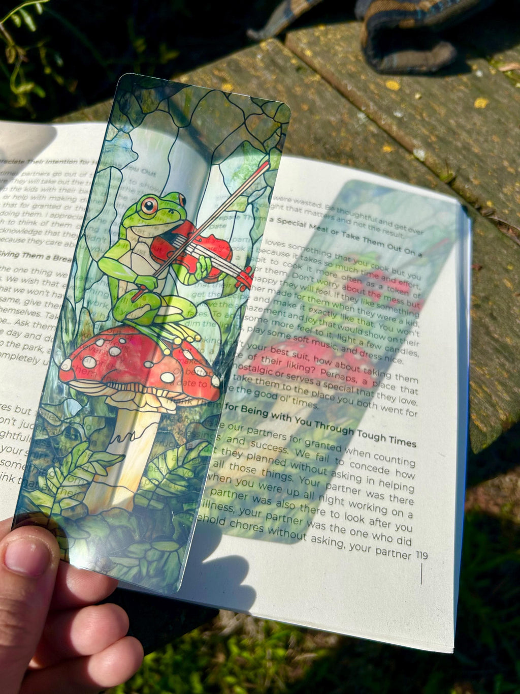 Whimsical Frog on Toadstool Figurine - Handcrafted Nature-Inspired Decor - Perfect for Garden, Home, or Gift - Cute Animal Figurine is a decorative bookmark made for readers, book lovers, collectors, book clubs, and giftable literary moments. It is designed as a reading accessory for books, journals, planners, and cozy reader gifts.