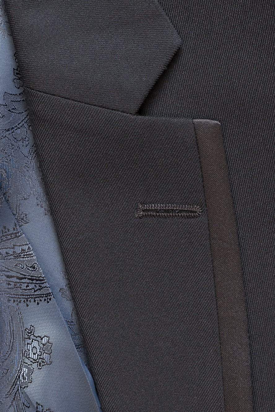 Tuxedo | "edge" Midnight Navy Tuxedo Jacket Notch (separates)