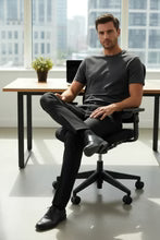 Men's Pants | "ethan" Black Super 150's Luxury Viscose Blend Suit