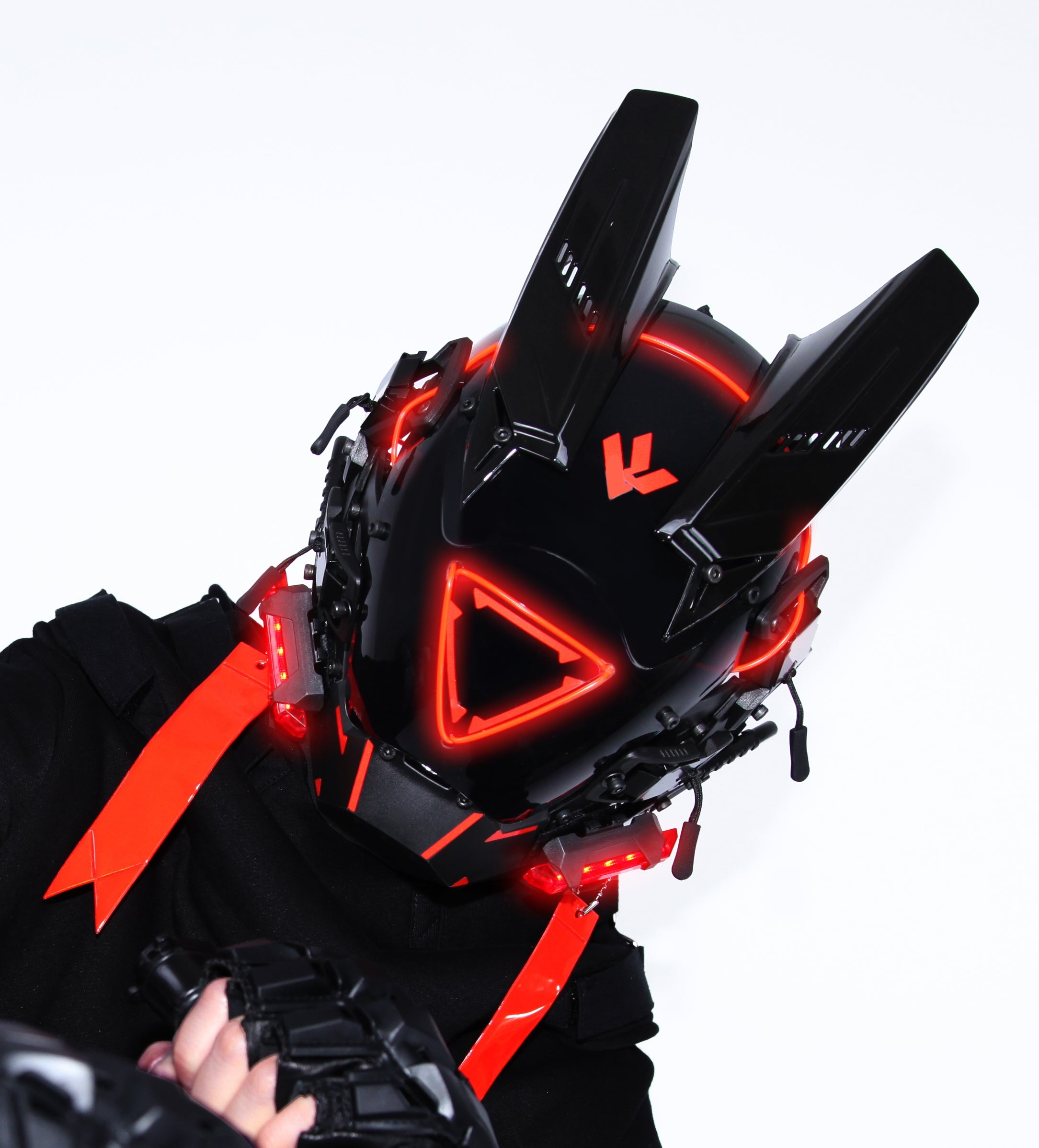 C Tr Red Tech Mask