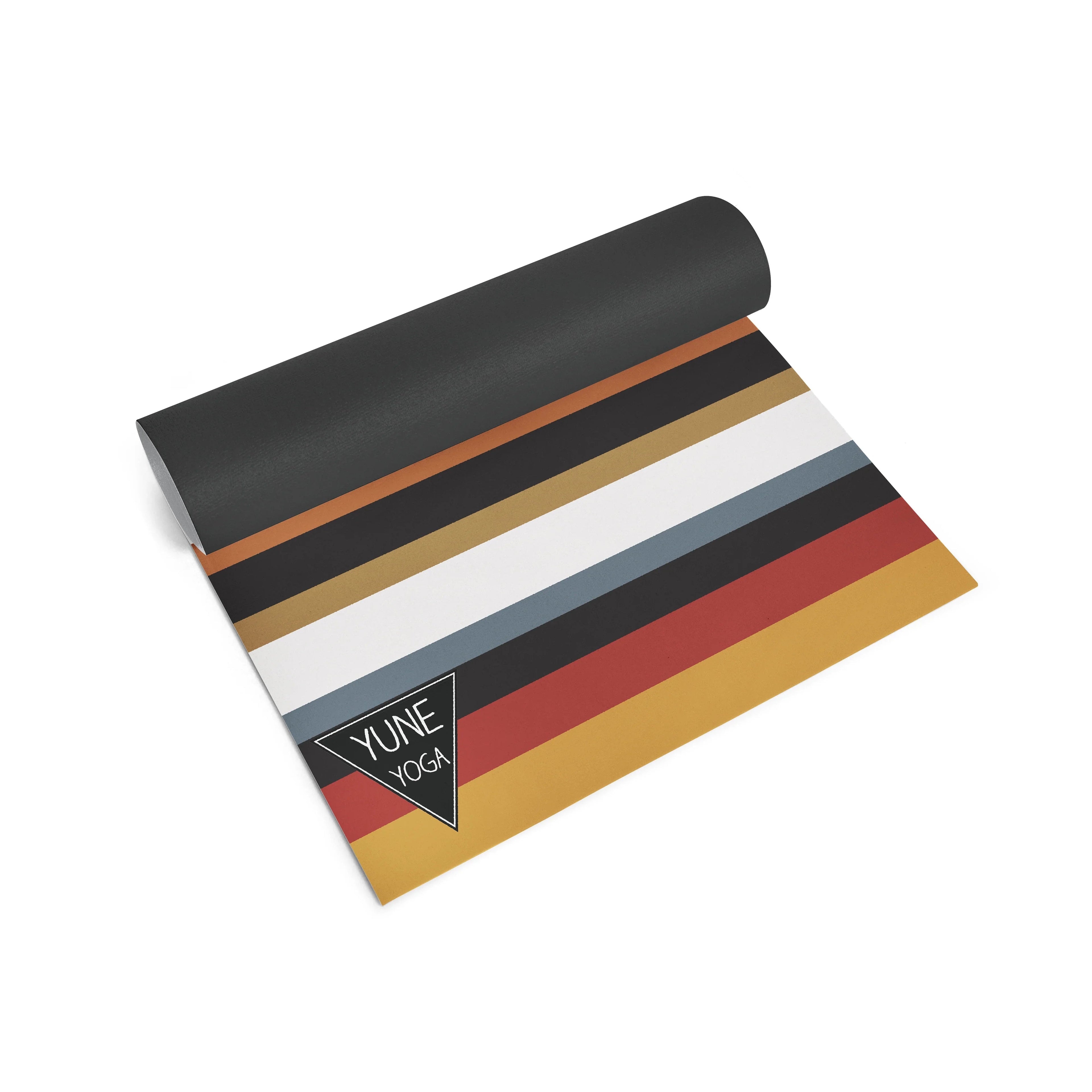 Colchoneta de yoga Falcons Rest – 6 mm de grosor extra, antideslizante de doble cara, PER ecológico con diseño multicolor inspirado en senderos | Yune Yoga