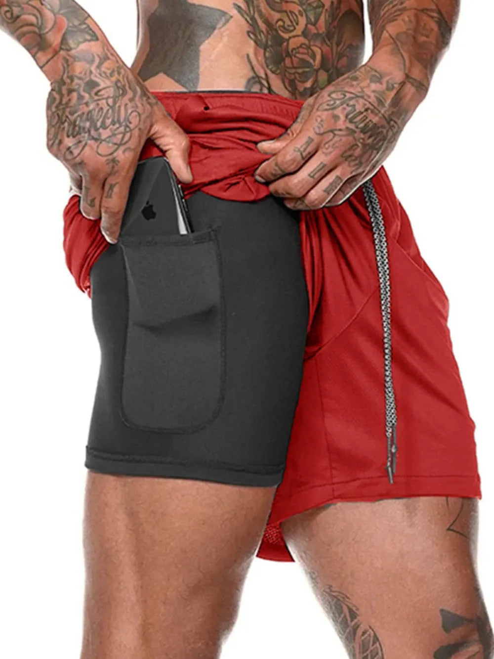 Men's Drawstring Active Shorts