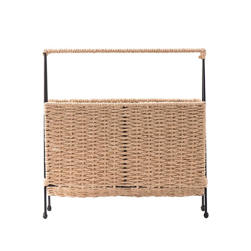 Cesta de Almacenamiento Artesanal Estilo Rústico