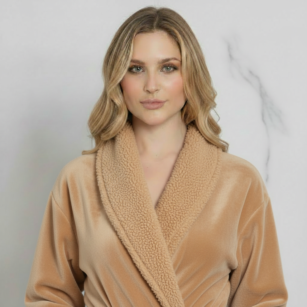 Women'S Ultra Soft Plush Bathrobe
