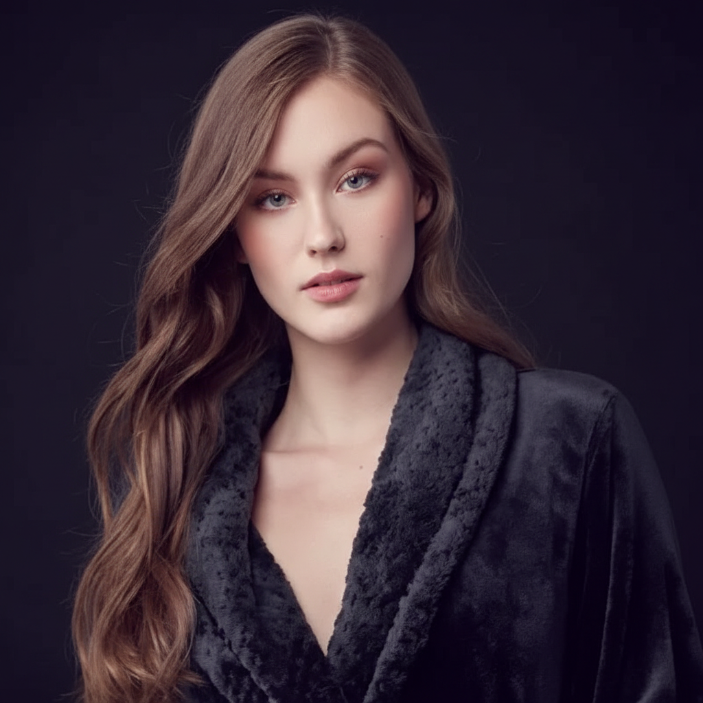 Women'S Ultra Soft Plush Bathrobe