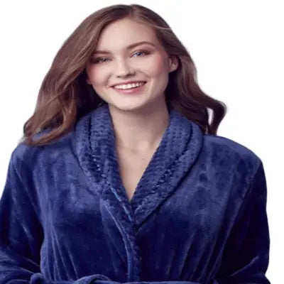 Women'S Ultra Soft Plush Bathrobe