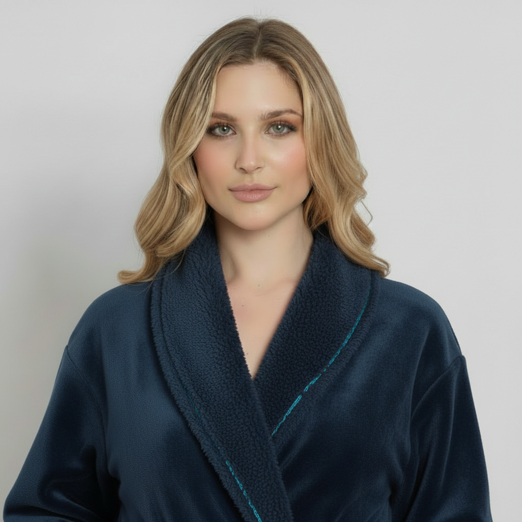 Women'S Ultra Soft Plush Bathrobe