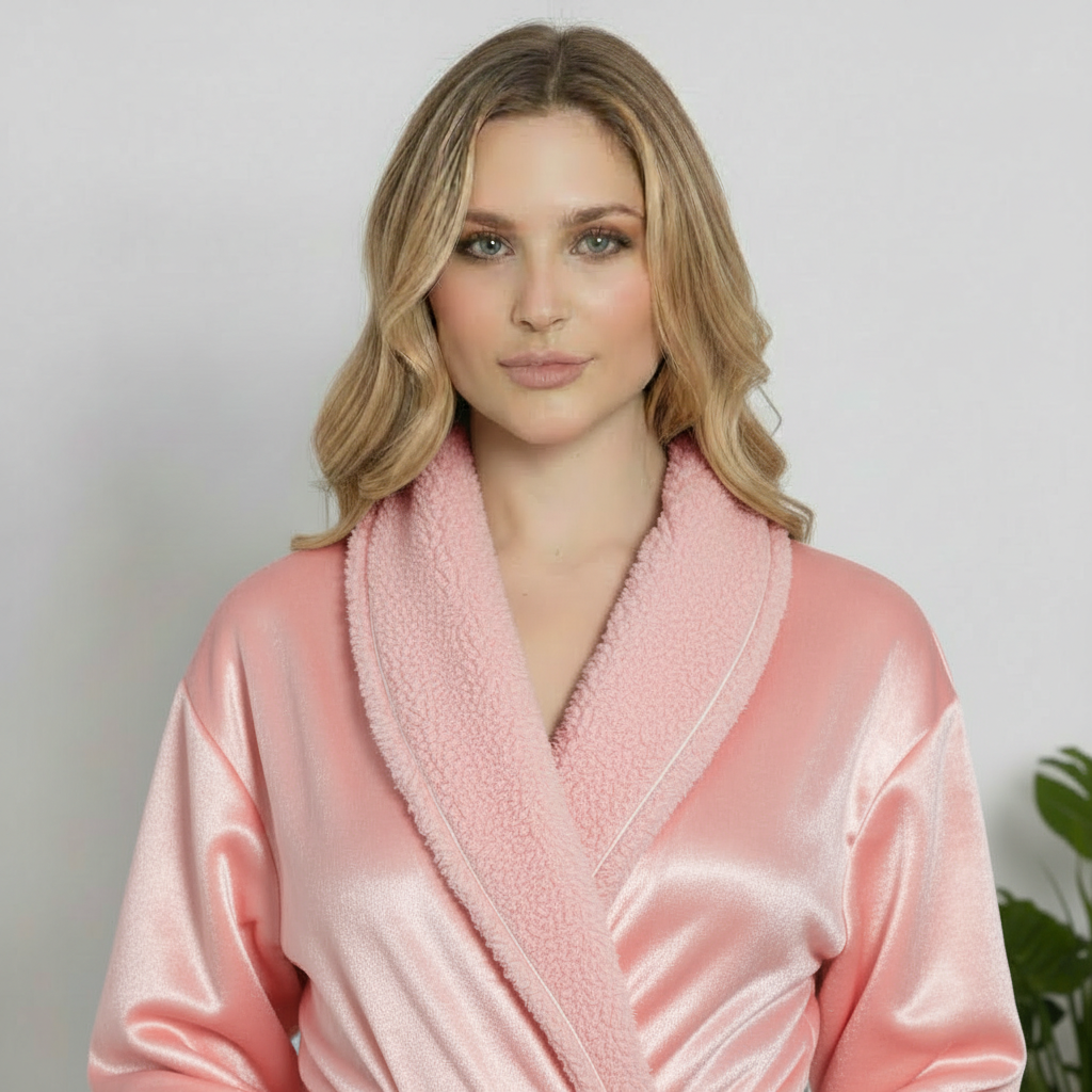 Women'S Ultra Soft Plush Bathrobe