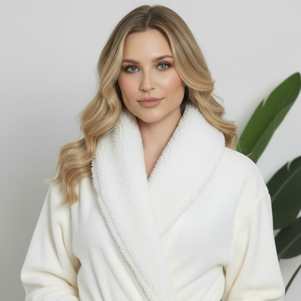 Women'S Ultra Soft Plush Bathrobe
