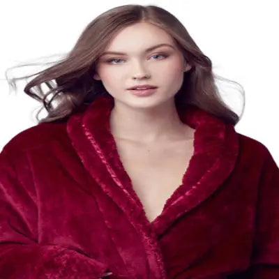 Women'S Ultra Soft Plush Bathrobe