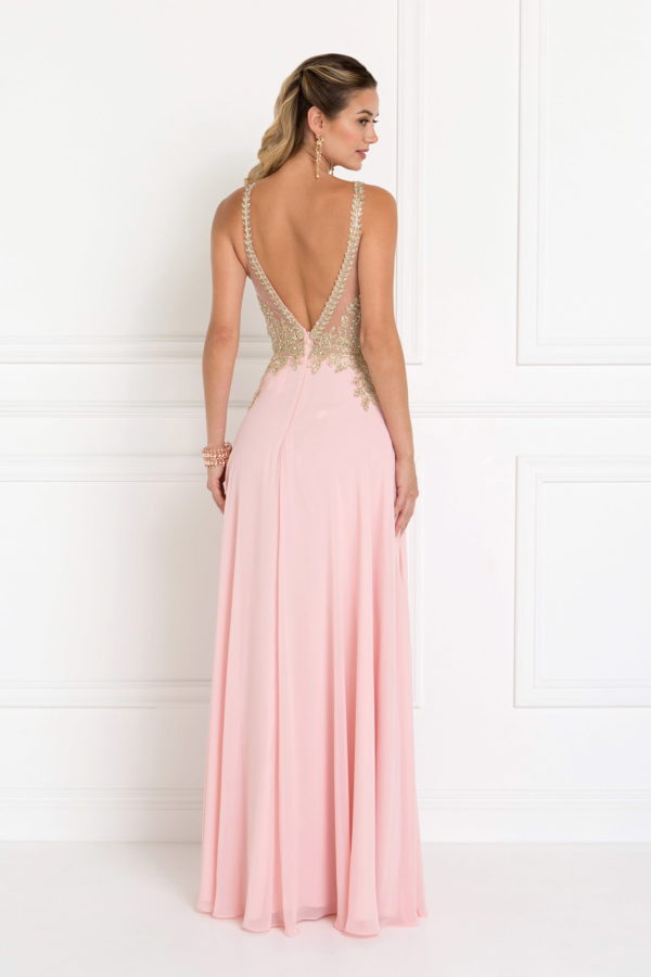 Nightgown | Chiffon Deep V