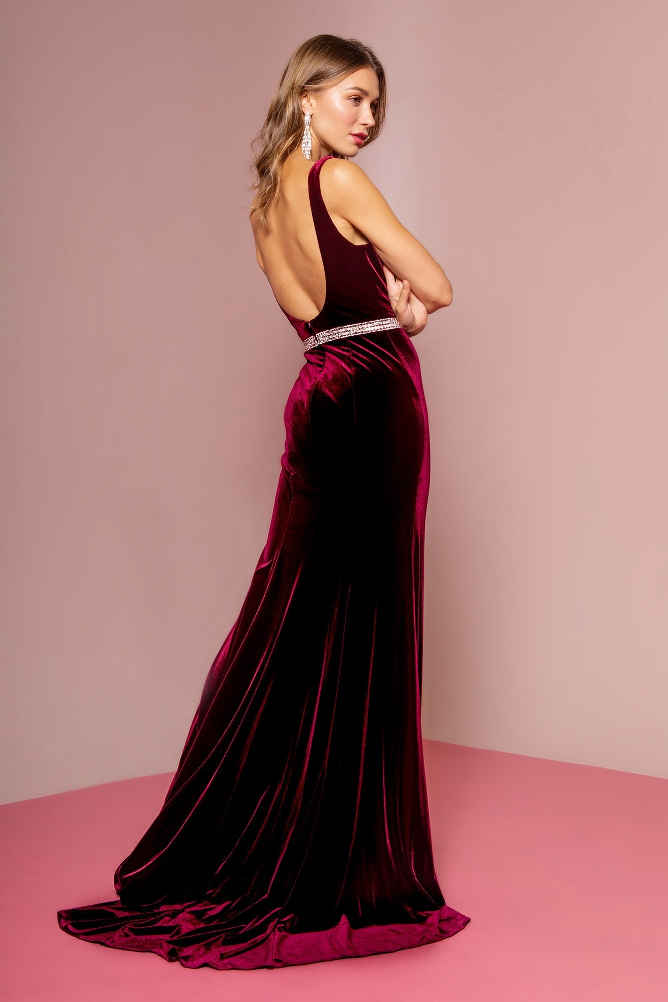 Nightgown | Jewel Accented Waist Line V