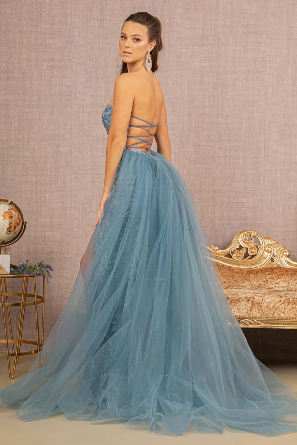 Nightgown | Halter Jewel Glitter Mermaid Dress W
