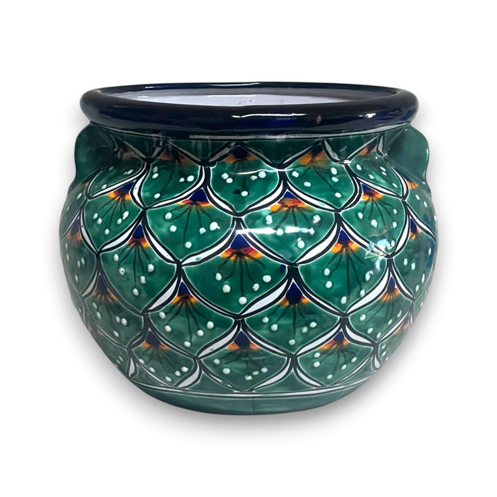 Talavera Flower Pot | Vibrant Talavera Flower Pot