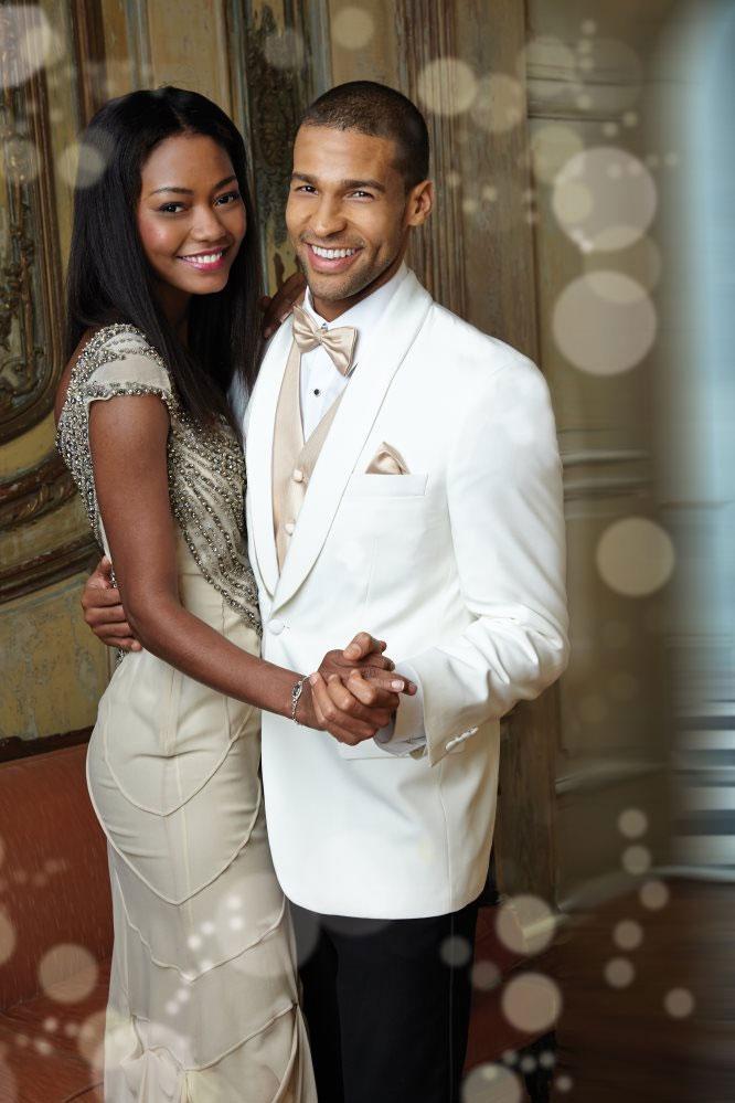 Tuxedo | "hamilton" Light Ivory Dinner Jacket Shawl (separates)