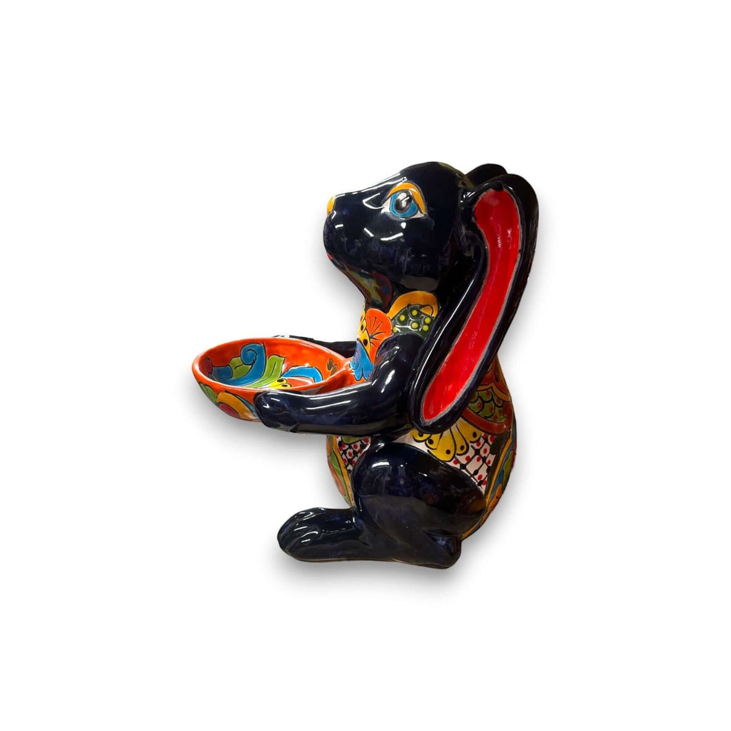 Talavera Statue | Vibrant Handmade Talavera Bunny Statue